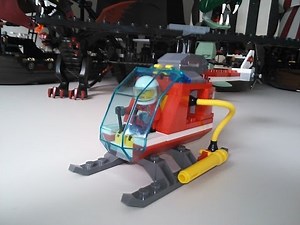 LEGO®CITYレゴ シティ ファイヤーステーション 60004（ヘリコプター組立バージョン）★