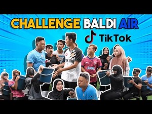 CHALLENGE BALDI AIR & MUKA LAWAK !!!