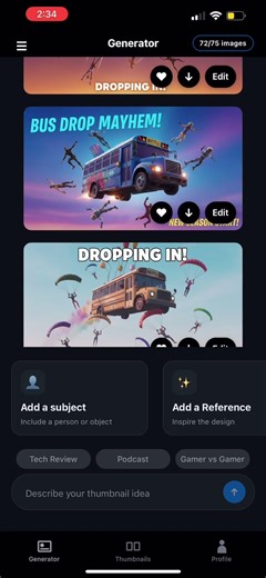 Epic Fortnite Thumbnail