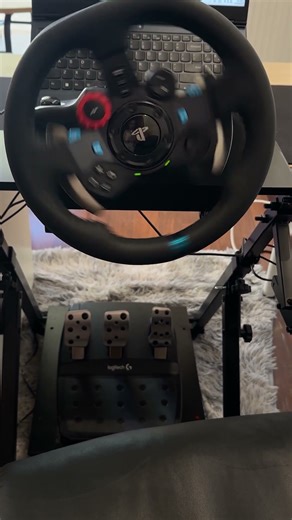 Logitech G29 Wheel in Action 🏎️ | Force Feedback Test #shorts #logitechg29 #simracingwheel