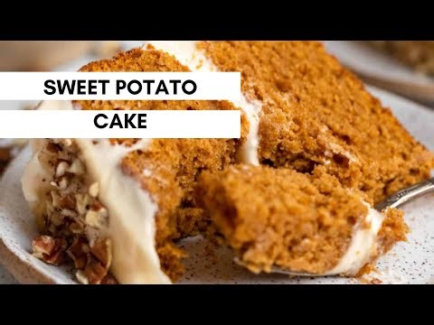 Spiced Sweet Potato Cake (GF!)