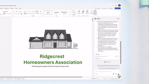 Word の Copilot を使用してドキュメントの要約を作成する