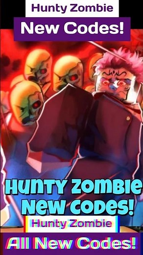 New Hunty Zombie Codes - Codes For Hunty Zombie Roblox 2025