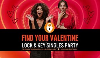 FIND YOUR VALENTINE LOCK & KEY SINGLES PARTY ♥ Pittsburgh Singles Age 29-59