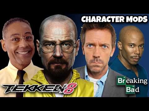 Tekken 8 x Breaking Bad Mods Showcase 🔥| Tekken 8 Mods Gameplay