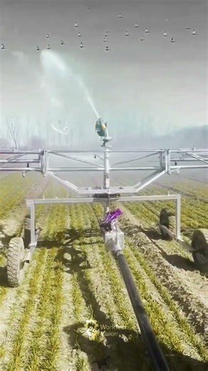 Automated Field Irrigation System Using Rotating Sprinkler Machine