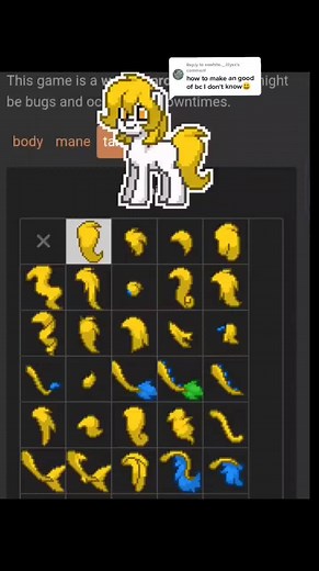 Tutorial: Creating a Unique Pony Design in Pony Town