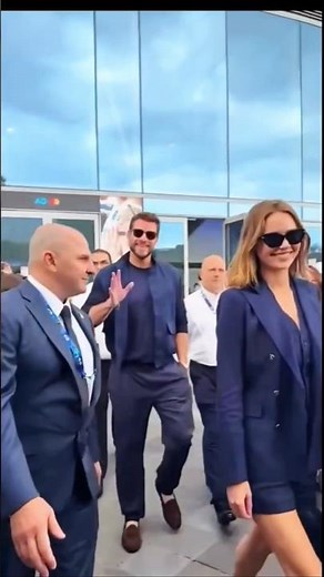 Liam Hemsworth & Gabriella Brooks Steal the Spotlight at Australian Open Finals