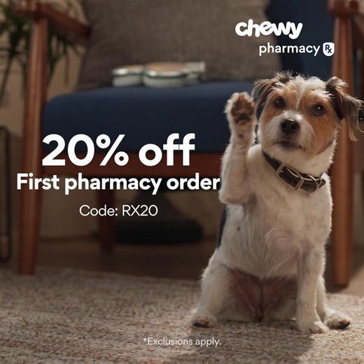 Patience? Pffft, who needs it. Get your pet meds delivered fast, and now save 20% with code RX20, too. | Chewy