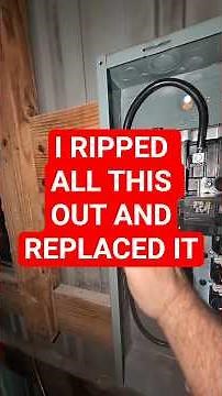 DON'T DO THIS! DIY Shop Wiring. Installing a Square D Homeline 100 Amp Panel #DIY #diyelectrical