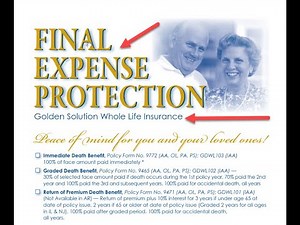 Everything About Final Expense - Life Insurance Whole Life