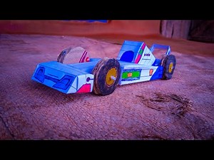 How To Make Paper F1 Car Without Glue | How to Make Paper F1 Car