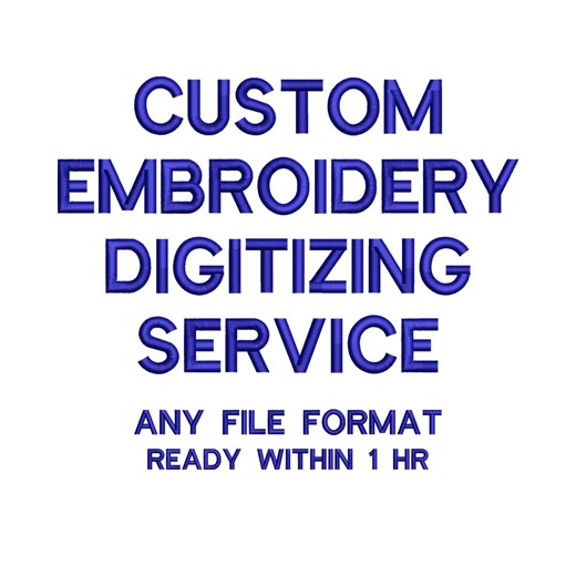 Personalized Name, Text, Logo Digitizing