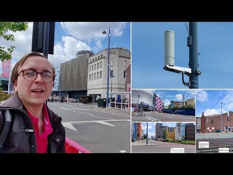 Blazing Three UK 5G from Brand New Small Cell Poles of Wonder in Birmingham