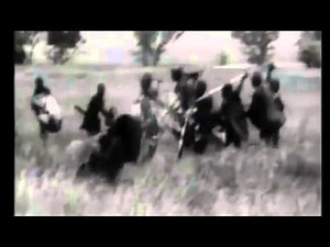 Spear Hunting For Lion