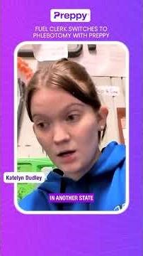 Preppy Phlebotomy Course Review | Fuel Clerk switches to Phlebotomy with Preppy