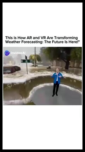 Read Caption 👇 AR allows meteorologists to overlay weather information onto the real world, offering a dynamic and intuitive understanding of weather patterns. For instance, forecasters can use AR to project storm trajectories onto a map, enabling them to assess potential impact areas more efficiently. 🟨 Follow us @instaascience for more videos ♥️ 🟨 Follow us @instaascience for more videos ♥️ #weather #vr #climate #virtualreality #engineering