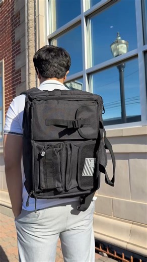 g4free_us on Instagram: "G4Free - Your Ultimate All-Scenario Tactical Messenger Bag! 💼 3-in-1 Instant Transformation – Switch effortlessly between hand-carry, shoulder bag, and backpack for any occasion. ✈️ Flight-Friendly & Travel-Ready – Fits airline carry-on size, with a luggage strap for seamless journeys. 🛡️ Built to Endure – Crafted from 900D waterproof and tear-resistant fabric, ready for all seasons and terrains. 🧳 Smart Storage Design – Dedicated 15.6" laptop compartment, elastic sid
