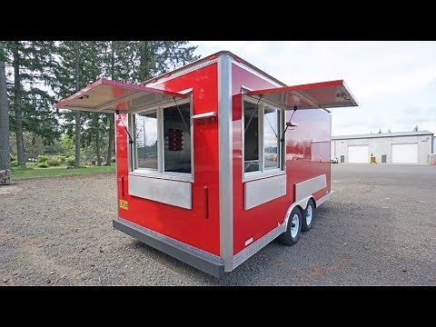 Mobile Food Cart Trailer : For Sale