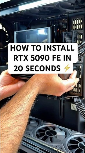 How to Install RTX 5090 Founders Edition on Gigabyte AORUS MASTER X870E (Quick Guide) #techtips