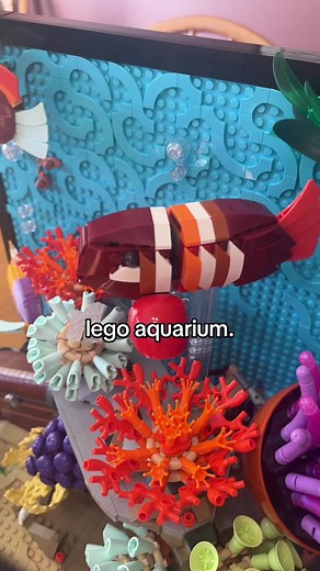 Creating a Lego Aquarium: Overcoming Back Pain