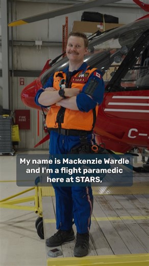 Have you ever wondered what our STARS air medical crew carry on them when they leave for a mission? We caught up with flight paramedic, Mackenzie Wardle to ask him just that! Watch as he describes the top five things he brings with him on every mission. It’s #AirAmbulanceWeek — a time to raise awareness of the lifesaving impact of air medical care and the dedicated crews who work tirelessly to support their communities. #airambulance #helicopter #medicaltransport #criticalcare # | STARS Ambulanc