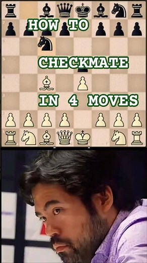 4 Move Disaster in Chess #chess #blunder #checkmate