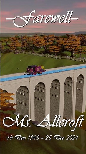 Farewell Britt Allcroft #thomasandfriends