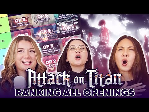Ranking ALL ATTACK ON TITAN Openings! 💥