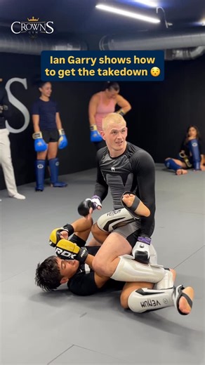 Crowns Gym Beckenham on Instagram: "Learn from the best at Crowns Gym 👑 Here’s UFC fighter @iangarry showing our MMA class how to get the takedown! 🔥 Looking for an MMA or Boxing gym in Bromley? Get involved in one of our classes - view the full timetable on the Crowns Gym App. 📱 #bromley #beckenham #iangarry #mma #ufc #mmatraining #mmauk"