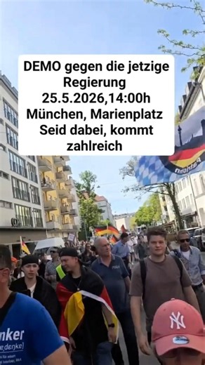 Demo in München 🚨 So voll war es lange nicht mehr!