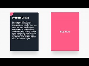 Floating Panel Animation Using Only HTML & CSS