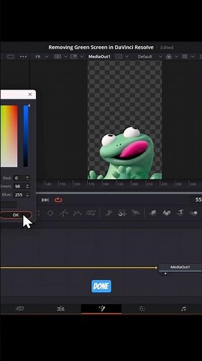 How to Remove a Green Screen in DaVinci Resolve (Delta Keyer Tutorial)