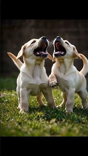 Two Labradoodle Puppies Running & Playing 🐶💛 | Cute Puppy Fun