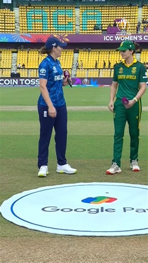 England to bowl in the first #CWC25 semi-final against South Africa 👊 Watch #ENGvSA LIVE in your region, broadcast details here ➡️ http://bit.ly/46IKZtI | ICC - International Cricket Council