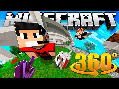 Automatic House in 360° - Minecraft In Search of the Automatic House #360