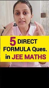 ⚠️NO CLICKBAIT - 5 DIRECT Ques. #jee2026