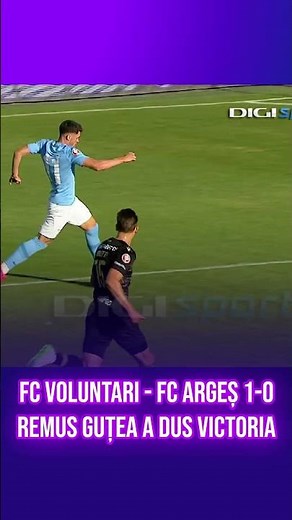 FC Voluntari - FC Argeș 1-0. Remus Guțea a decis meciul!