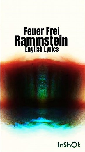 Feuer Frei Rammstein English Lyrics #metal #metalhead #rammstein #music #Lyrics