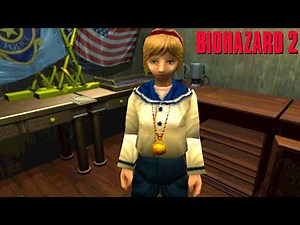 GC版 オリジナルのバイオハザード2 DS Ver.をプレイ クレア編・裏 #2 シェリー・バーキン【BIOHAZARD2 Dual Shock Ver】