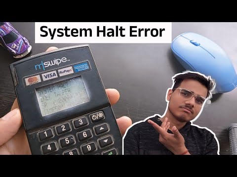 Mswipe "System Halt IKEK Tamper " Error Problem Solution