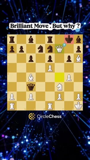 HENOCK PETER on Instagram: "Why this queen sacrifice is brilliant? ♟️ Did u find the whole sequence... Comment below 👇🏻 #matein2 #chesspuzzle #checkmate #matein3 😪Tired of refreshing pairing websites or rushing through crowds before every chess round? ✅ Say Hi to the CircleChess WhatsApp Bot and make your tournament experience stress-free! - Get instant pairing notifications 💬 - Register for events easily 🗓️ - Trusted by World Champion Gukesh and 50,000+ players worldwide! 🤝 - Discover tou