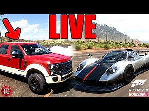 Forza Horizon 5 LIVE: CRAZY F450 KING RANCH!! FASTEST CARS, GOLIATH, OFF-ROADING, ELIMINATOR, & MORE