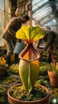 Mystery Greenhouse: The Secret Life of Carnivorous Plants | Cinematic AI Time-lapse✨