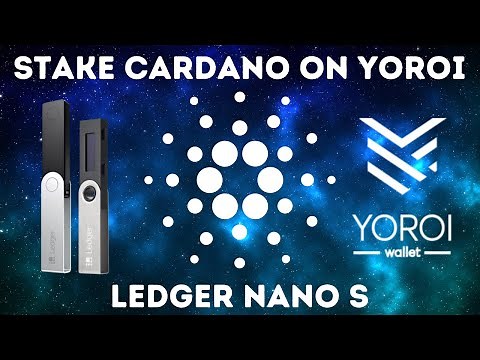 How To Stake Cardano Using Yoroi And Ledger Nano S, ADA Passive Income Tutorial