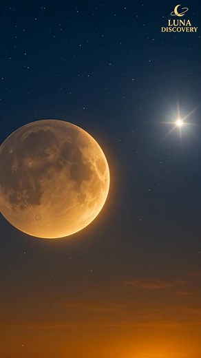 A crescent Moon drifting beside Venus — a quiet reminder that even small lights can change the whole sky. ✨ | Luna Discovery