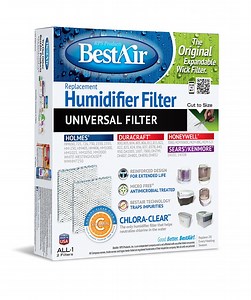 BestAir Humidifier Wick 1 Pk For Holmes, Duracraft, Honeywell, Sears/Kenmore