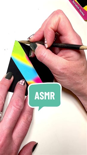 Relaxing Scratch Art ASMR Sounds for a Peaceful Night