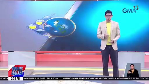 Weather update as of 7AM (November 20, 2025) | Unang Balita