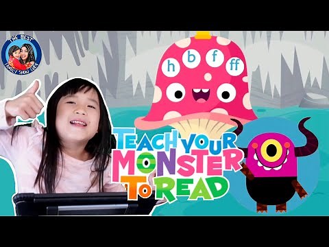 EP4 - Help Your Child Learn to Read English with Teach Your Monster How to Read Game Play
